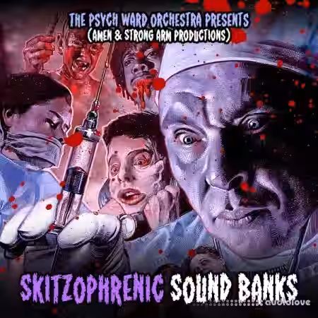 Boom Bap Labs Amen and Strong Arm Productions Skitzophrenic Sound Banks 1 [WAV] - Sample Pack Artwork