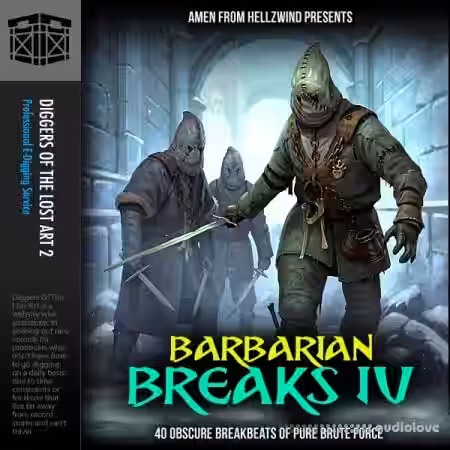 Boom Bap Labs Amen Barbarian Breaks Vol 4 [WAV] - Sample Pack Artwork