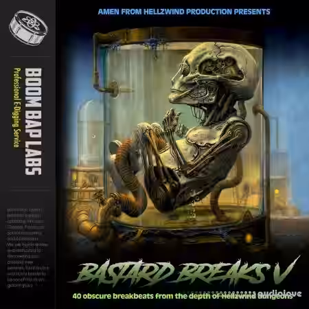 Boom Bap Labs Amen Bastard Breaks 5 [WAV] - Sample Pack Artwork