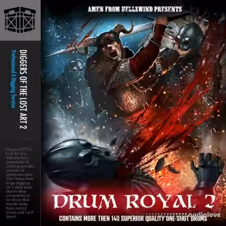 Boom Bap Labs Amen Drum Royal Vol 2 [WAV] - Sample Pack Artwork