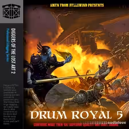 Boom Bap Labs Amen Drum Royal Vol 5 [WAV] - Sample Pack Artwork