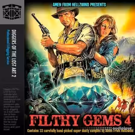 Boom Bap Labs Amen Dusty Gems 4 [WAV] - Sample Pack Artwork