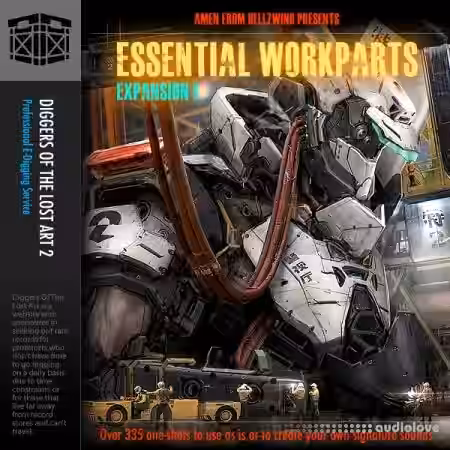 Boom Bap Labs Amen Essential Workparts Expansion 1 [WAV] - Sample Pack Artwork