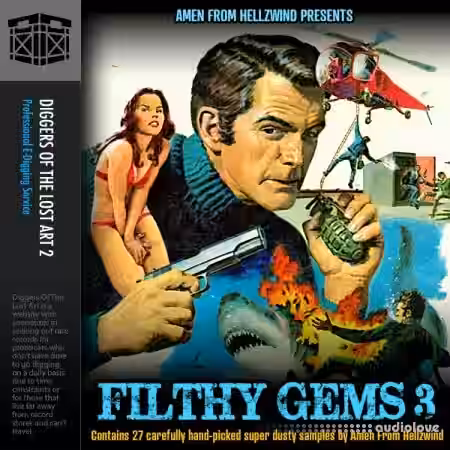 Boom Bap Labs Amen Filthy Gems 3 [WAV] - Sample Pack Artwork