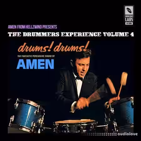 Boom Bap Labs Amen From Hellzwind The Drummers Experience Volume 4 [WAV] - Sample Pack Artwork