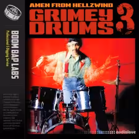 Boom Bap Labs Amen Grimey Drums Series Vol 3 [WAV] - Sample Pack Artwork