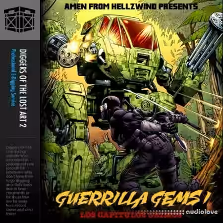 Boom Bap Labs Amen Guerrilla Gems 1 [WAV] - Sample Pack Artwork