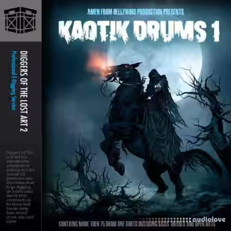 Boom Bap Labs Amen Kaotik Drums Vol 1 [WAV] - Sample Pack Artwork