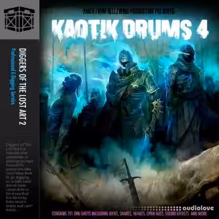 Boom Bap Labs Amen Kaotik Drums Vol 4 [WAV] - Sample Pack Artwork
