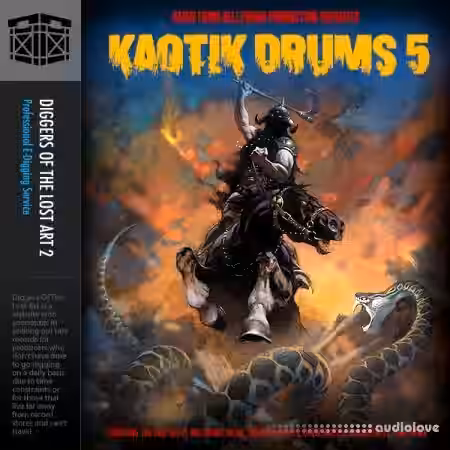 Boom Bap Labs Amen Kaotik Drums Vol 5 [WAV] - Sample Pack Artwork
