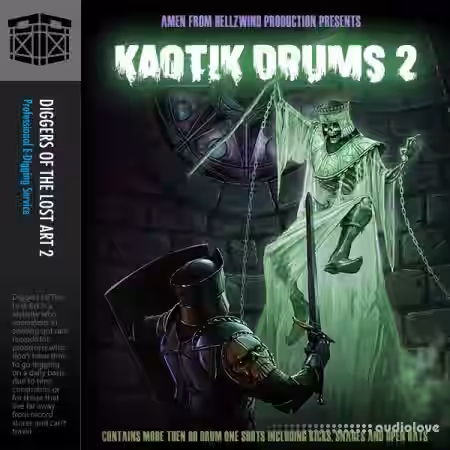Boom Bap Labs Amen Kaotik Drums Vol.2 [WAV] - Sample Pack Artwork