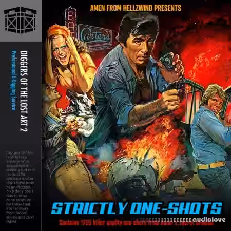 Boom Bap Labs Amen Strictly One Shots [WAV] - Sample Pack Artwork
