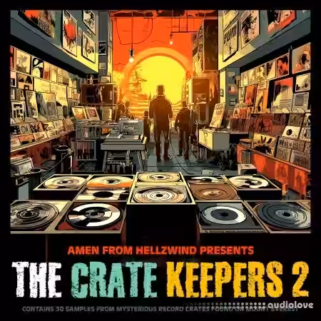 Boom Bap Labs Amen The Crate Keepers Vol 2 [WAV] - Sample Pack Artwork