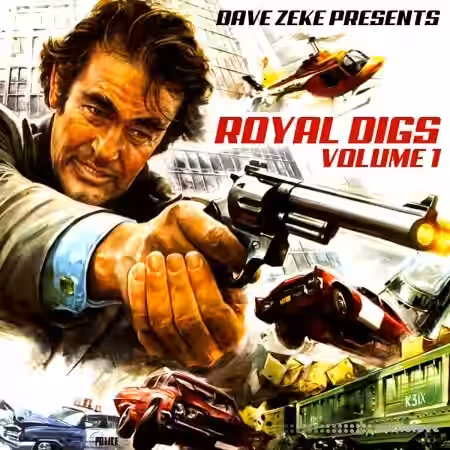 Boom Bap Labs Dave Zeke Royal Digs 1 [WAV] - Sample Pack Artwork