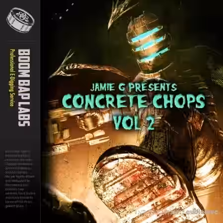 Boom Bap Labs Jamie G Concrete Chops Vol 2 [WAV] - Sample Pack Artwork