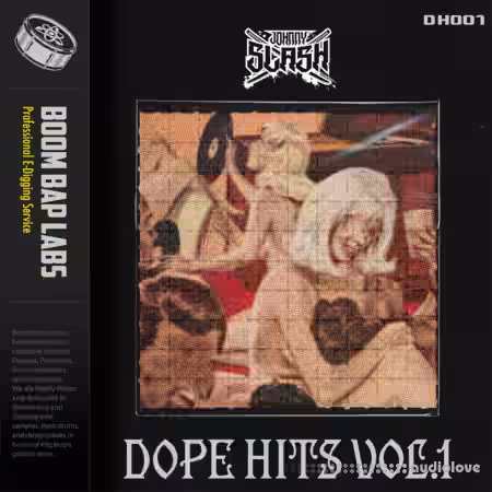Boom Bap Labs Johnny Slash Dope Hits Vol.1 [WAV] - Sample Pack Artwork