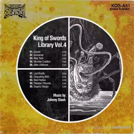 Boom Bap Labs Johnny Slash King of Swords 4 [WAV] - Sample Pack Artwork