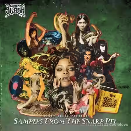 Boom Bap Labs Johnny Slash Samples From The Snake Pit [WAV] - Sample Pack Artwork