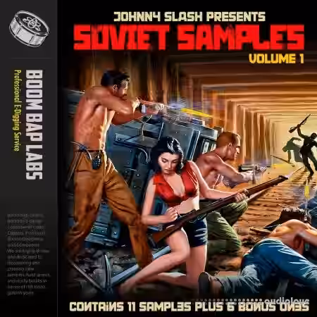 Boom Bap Labs Johnny Slash Soviet Samples Vol 1 [WAV] - Sample Pack Artwork