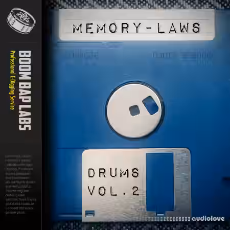 Boom Bap Labs Memory Laws Memory Laws Drums Vol 2 [WAV] - Sample Pack Artwork