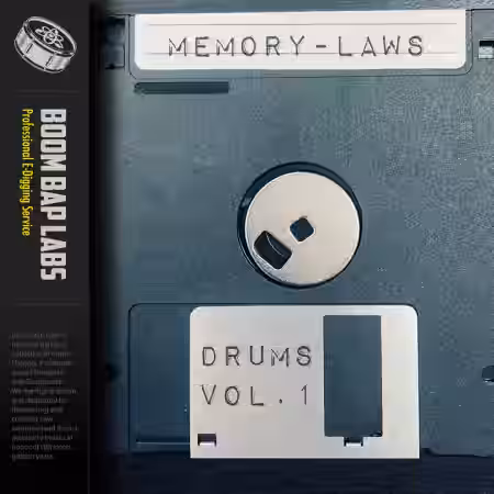 Boom Bap Labs Memory Laws Memory Laws Drums Vol.1 [WAV] - Sample Pack Artwork