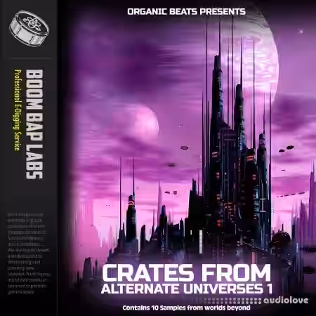 Boom Bap Labs Organic Beats Crates From Alternate Universes 1 [WAV] - Sample Pack Artwork