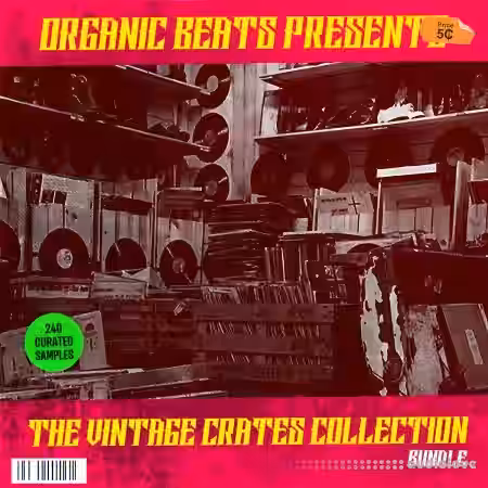 Boom Bap Labs Organic Beats The Vintage Crates Collection Bundle [WAV] - Sample Pack Artwork
