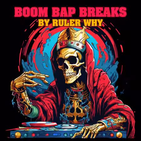 Boom Bap Labs Ruler Why Boom Bap Breaks Vol.1 [WAV] - Sample Pack Artwork