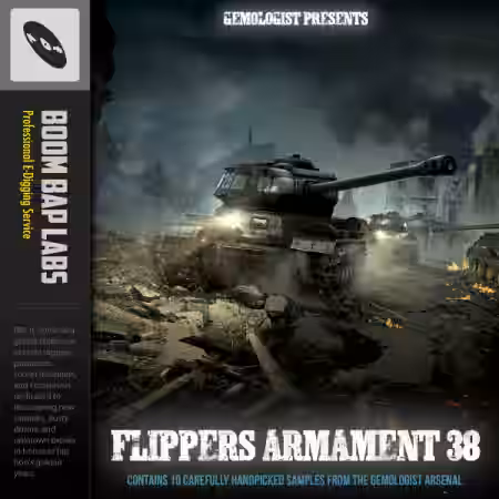 Boom Bap Labs Solution Beats Flippers Armament 38 [WAV] - Sample Pack Artwork