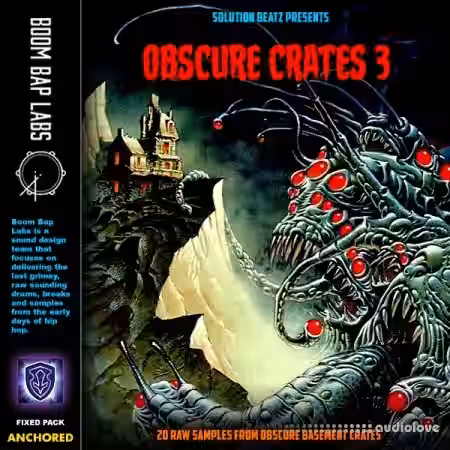 Boom Bap Labs Solution Beats Obscure Crates 3 [WAV] - Sample Pack Artwork