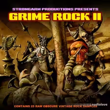 Boom Bap Labs Strongarm Productions Grime Rock 2 [WAV] - Sample Pack Artwork