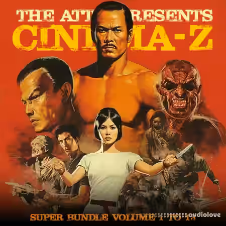 Boom Bap Labs The Attic Cinema Z Vol.1 to 13 Bundle [WAV] - Sample Pack Artwork