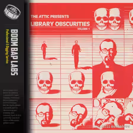Boom Bap Labs The Attic LIbrary Obscurities Vol.1 [WAV] - Sample Pack Artwork