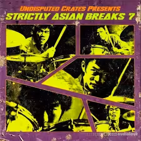 Boom Bap Labs Undisputed Crates Strictly Asian Breaks 7 [WAV] - Sample Pack Artwork