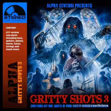 Boom Bap Labsha Centori Gritty Shots 3 [WAV] - Sample Pack Artwork