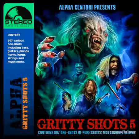 Boom Bap Labsha Centori Gritty Shots 5 [WAV] - Sample Pack Artwork