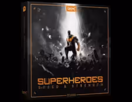 Boom Library Superheroes Speed and Strength Designed [WAV] - Sample Pack Artwork