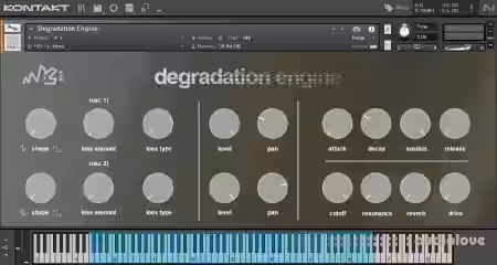 Border Audio Degradation Engine [KONTAKT] - Sample Pack Artwork