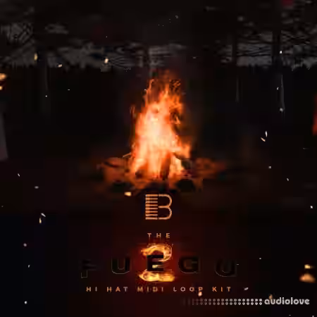 Brandon Chapa Fuego 2 Hi Hat MIDI Loop Kit [WAV, MiDi] - Sample Pack Artwork