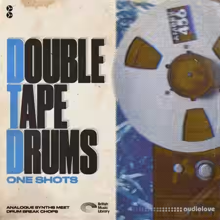 British Music Library Double Tape Drums (One-Shots) [WAV] - Sample Pack Artwork