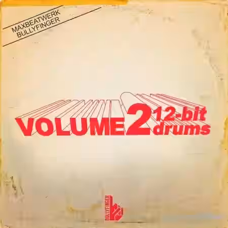 Bullyfinger 12-Bit Drums Volume 2 [WAV] - Sample Pack Artwork
