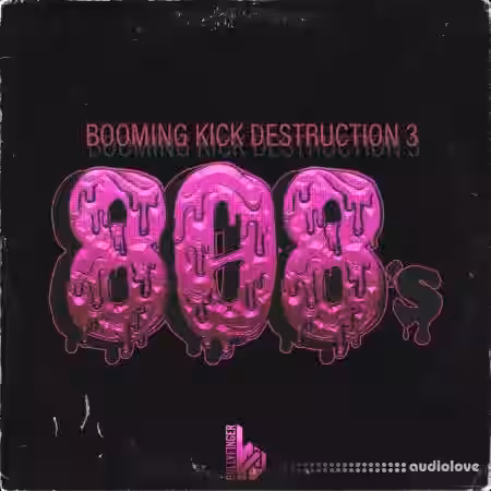 Bullyfinger Booming Kick Destruction 3- 808's [WAV] - Sample Pack Artwork