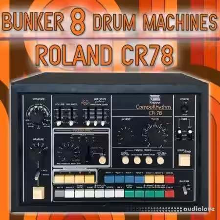 Bunker 8 Digital Labs Bunker 8 CR78 [WAV] - Sample Pack Artwork