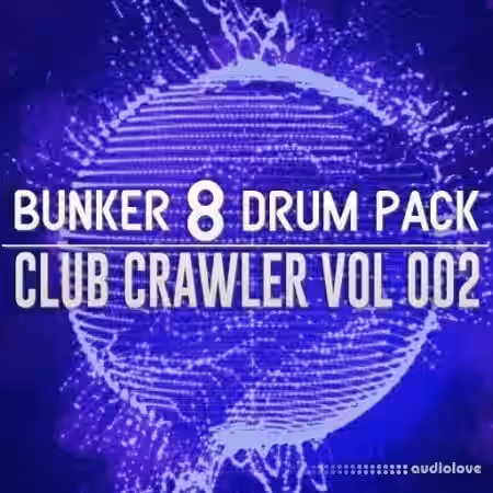 Bunker 8 Digital Labs Bunker 8 Custom Drum Pack Club Crawler 002 [WAV] - Sample Pack Artwork