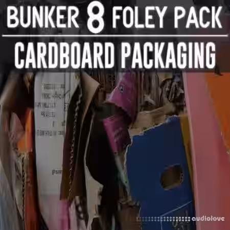 Bunker 8 Digital Labs Bunker 8 Foley Pack Packaging Cardboard [WAV] - Sample Pack Artwork