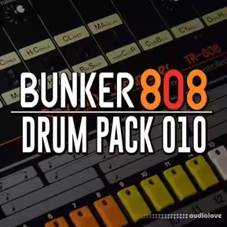 Bunker 8 Digital Labs Bunker 808 Drum Pack 010 [WAV] - Sample Pack Artwork