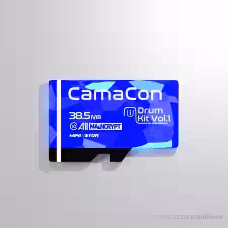 CamaCon Drum Kit Vol.1 [WAV] - Sample Pack Artwork