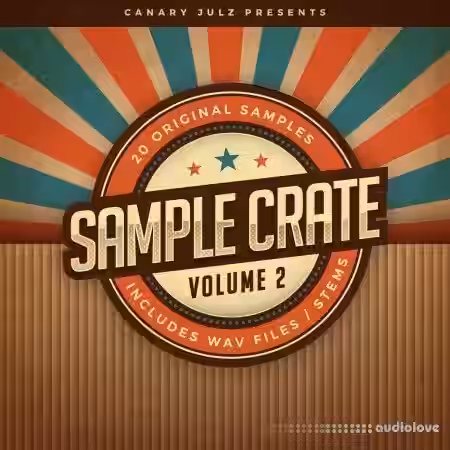 Canary Julz Sample Crate Vol.2 (Compositions And Stems) [WAV] - Sample Pack Artwork