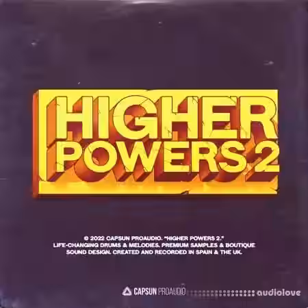 Capsun ProAudio HIGHER POWERS 2 [WAV] - Sample Pack Artwork