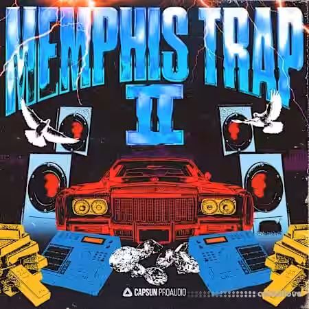 Capsun ProAudio Memphis Trap 2 [WAV] - Sample Pack Artwork